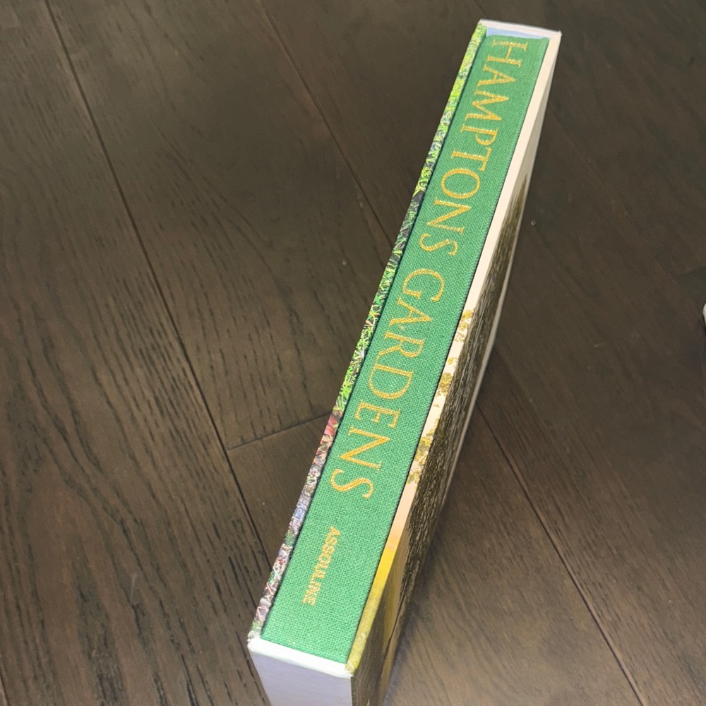 Assouline Hamptons Gardens Book with Green and Purple Cover - Picture 4 of 6